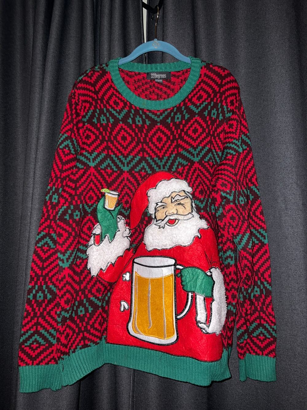 Ugly Christmas Sweater Xmas Size Large